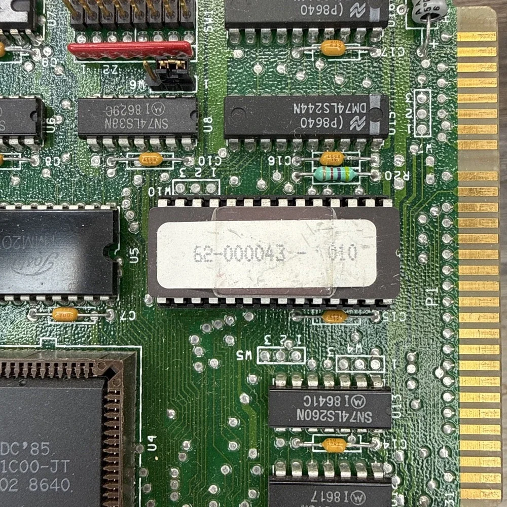 1985 WDC 62-000043-010 Rev X0 CONTROLLER Board-UNTESTED